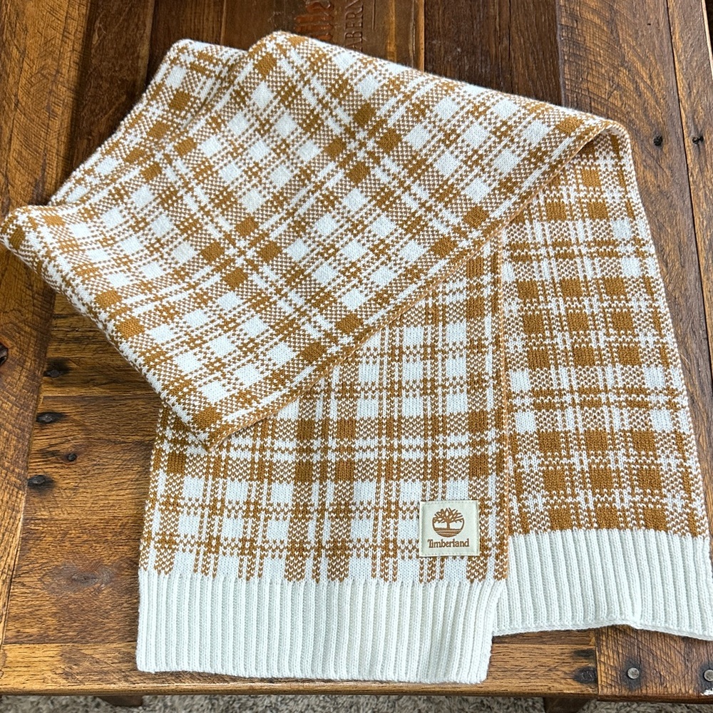 Timberland Plaid Scarf